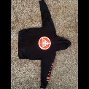 Welcome Tali-Scrawl Black Hoodie